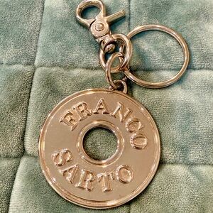 Franco Sarto Metallic Keyring